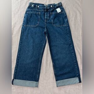 We The Free Palmer Cuffed Jeans. NWT